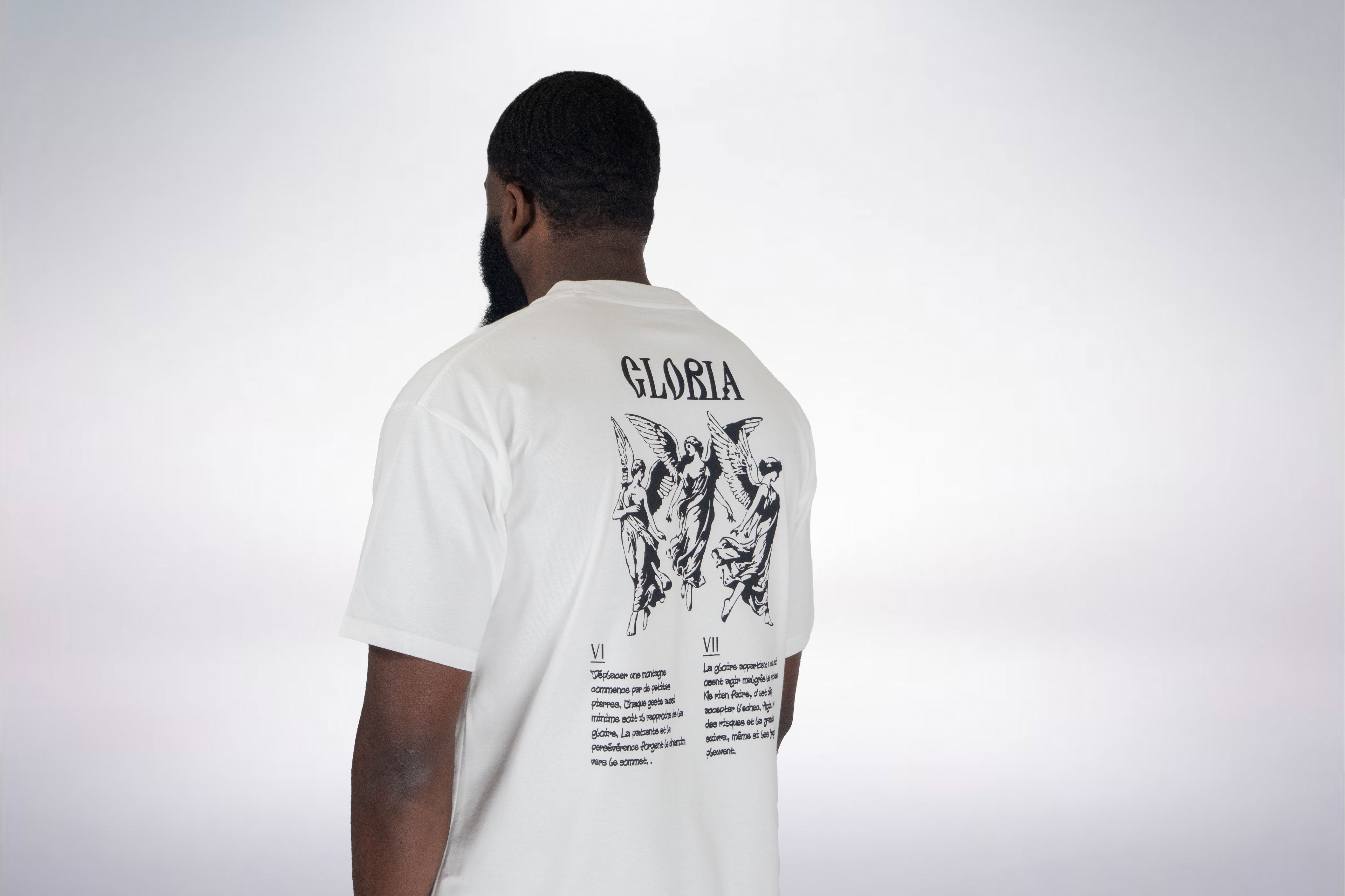 Anges noirs - T-shirt blanc