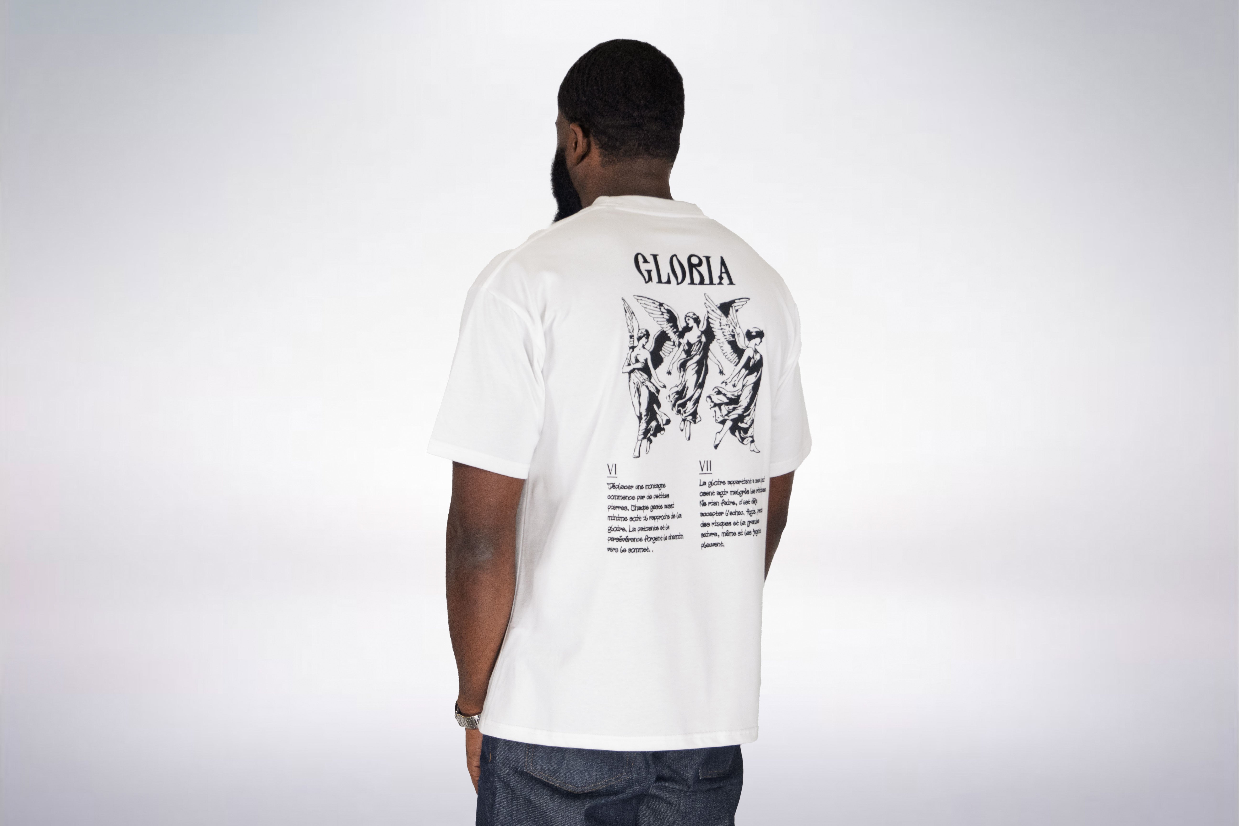 Anges noirs - T-shirt blanc